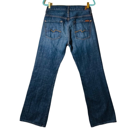 7 for all mankind EUC size 30 Bootcut denim jeans sz 30 - Picture 2 of 7